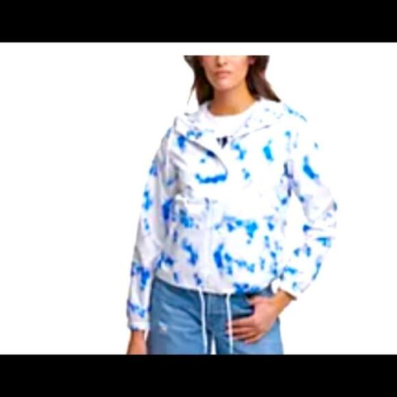 Levi's jacket Trendy Active Rain Slicker Jacket SZ Sm tie dyed windbreaker - Picture 14 of 16